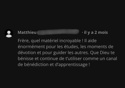 Témoignage 1